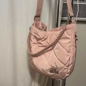 Steve Madden Blush Quilted Shoulder Bag